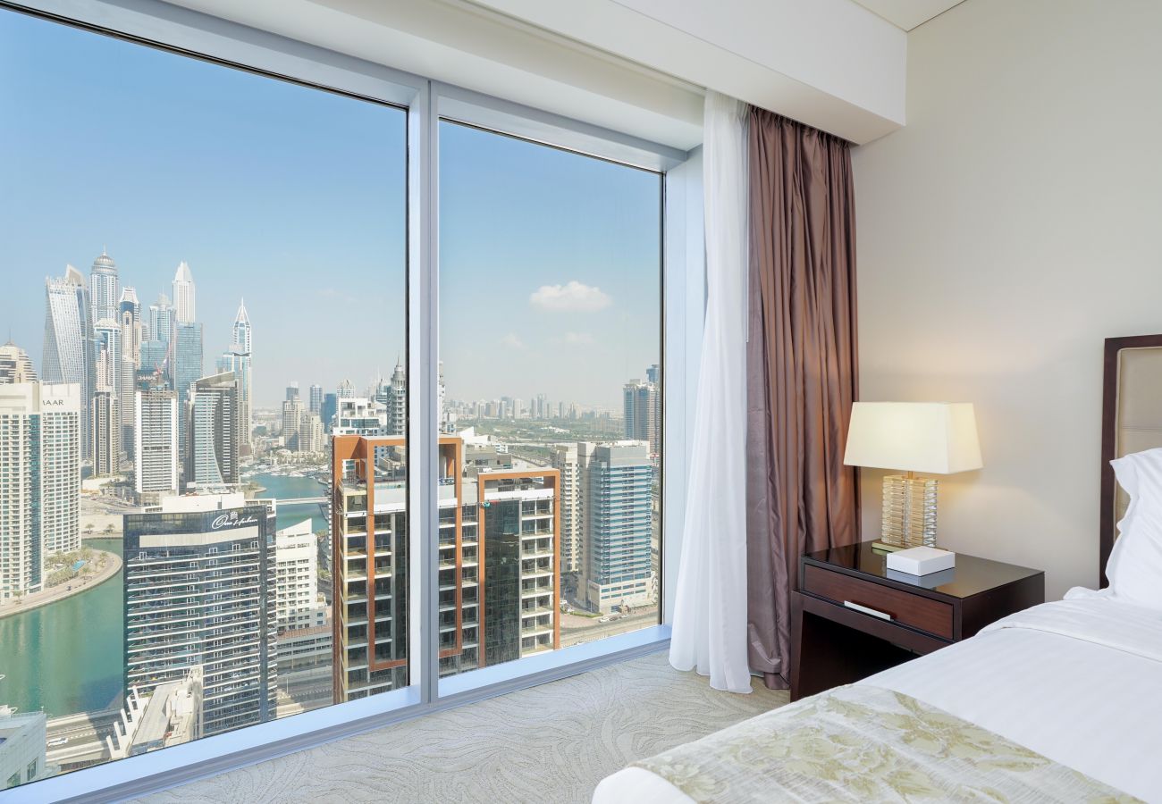 Apartment in Dubai - One Bedroom Apartment Best Urban Marina View